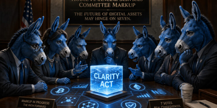 CLARITY Act’s markup progress now hinges on these Democrat lawmakers